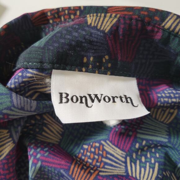 Bon Worth Button Up Vintage Shirt - Picture 9 of 10